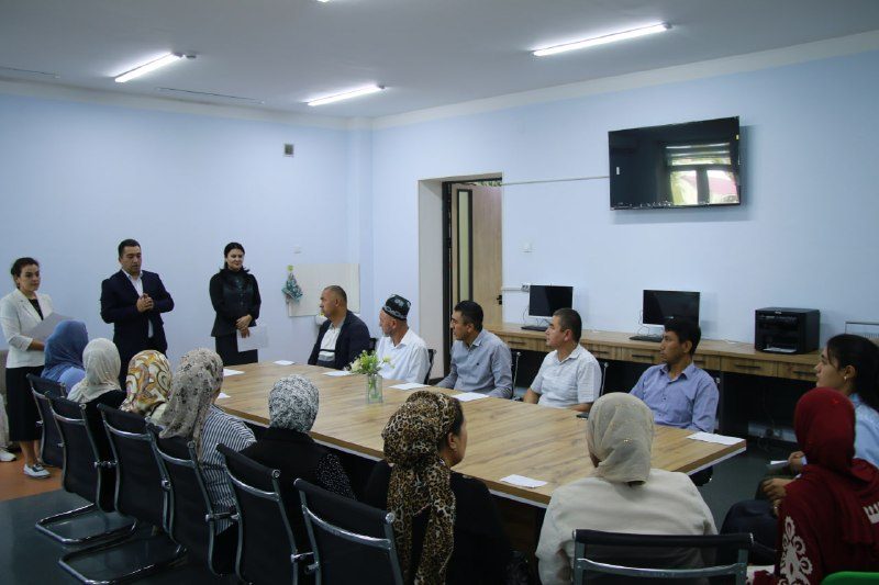 Meeting with the parents of grade 11 students
