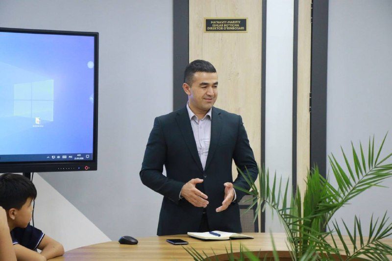 Sinf sardorlari bilan uchrashuv