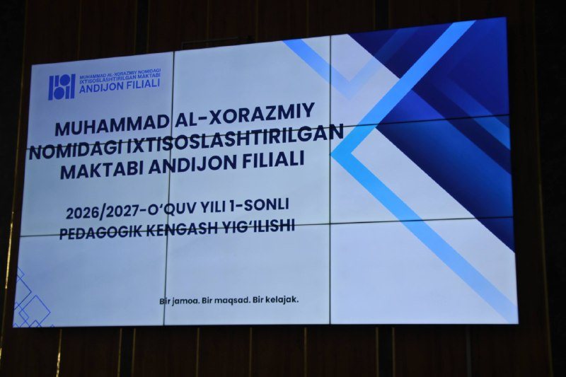 2026-2027-o'quv yilining 1-son pedagogik kengashi